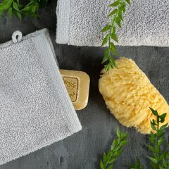 Paprastas medvilninis rankšluostis, juodas, 16x21 cm. kaina ir informacija | Rankšluosčiai | pigu.lt