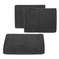 Paprastas medvilninis rankšluostis, juoda, 30x50cm. kaina ir informacija | Rankšluosčiai | pigu.lt