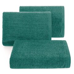 Paprastas medvilninis rankšluostis, tamsiai žalia, 50x90 cm. kaina ir informacija | Rankšluosčiai | pigu.lt