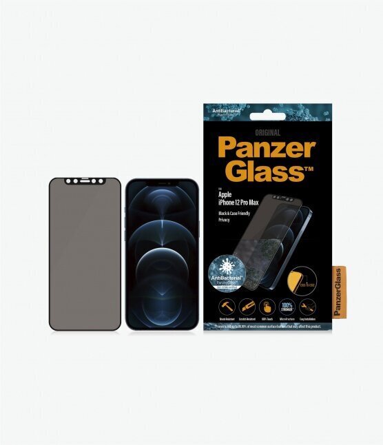 PanzerGlass P2712, skirtas iPhone 12 Pro Max цена и информация | Telefono dėklai | pigu.lt