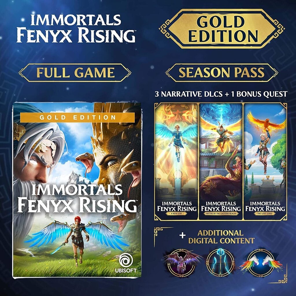 Компьютерная игра Xbox One Immortals: Fenyx Rising Gold Edition. цена |  pigu.lt