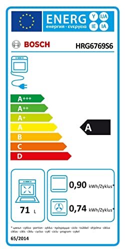 Bosch HRG6769S6 kaina ir informacija | Orkaitės | pigu.lt