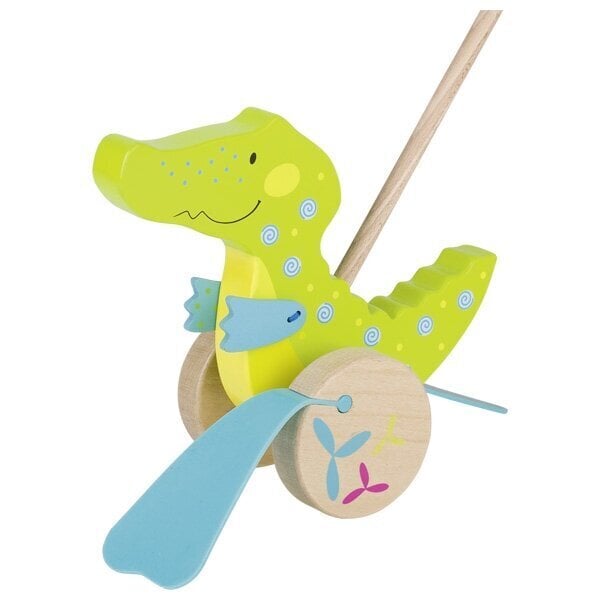Medinis stumdukas Krokodiliukas 18 mėn.+ kaina ir informacija | Žaislai kūdikiams | pigu.lt