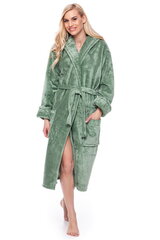 Халат из бамбукового волокна с капюшоном для женщин Angora Bamboo, зеленый цена и информация | Женские халаты | pigu.lt