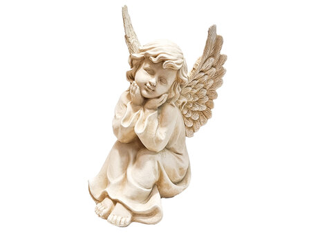 Statulėlė angelas, 23x17 cm kaina ir informacija | Interjero detalės | pigu.lt