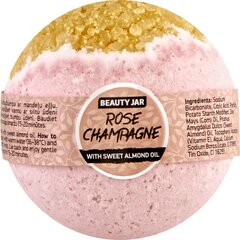 Vonios bomba Beauty Jar Rose Champagne With Sweet Almond Oil, 150 g kaina ir informacija | Dušo želė, aliejai | pigu.lt