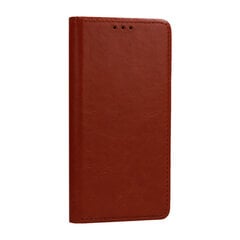 Чехол Leather Book для iPhone 12 Pro Max, коричневый цена и информация | Чехлы для телефонов | pigu.lt