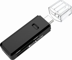 Platinet Card reader (45282) цена и информация | Адаптеры, USB-разветвители | pigu.lt