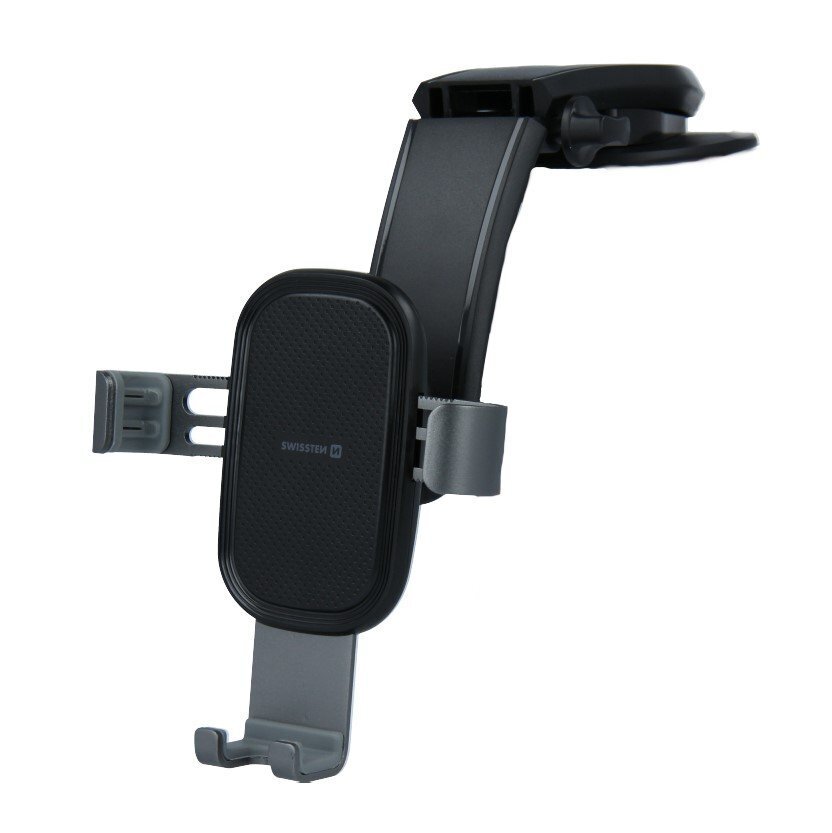 Swissten S-GRIP G1-R1 Metal Age Gravity 360 Universal Car Panel Holder For Devices Silver kaina ir informacija | Telefono laikikliai | pigu.lt