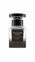 Туалетная вода для мужчины Abercrombie & Fitch Authentic Night EDT Man, 30 мл цена и информация | Мужские духи | pigu.lt