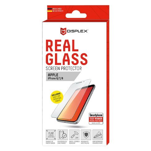 Samsung Galaxy S20 FE Real 2D Glass By Displex Transparent kaina ir informacija | Apsauginės plėvelės telefonams | pigu.lt