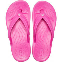 Šlepetės moterims Crocs™ Crocband Flip GS, rožinės kaina ir informacija | Šlepetės moterims | pigu.lt