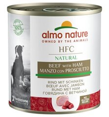 Almo Nature HFC Natural, šunims, jautiena ir kumpis, 0,290 g kaina ir informacija | Konservai šunims | pigu.lt