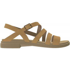 Basutės moterims Crocs™ Tulum Sandal Womens, rudos kaina ir informacija | Basutės moterims | pigu.lt