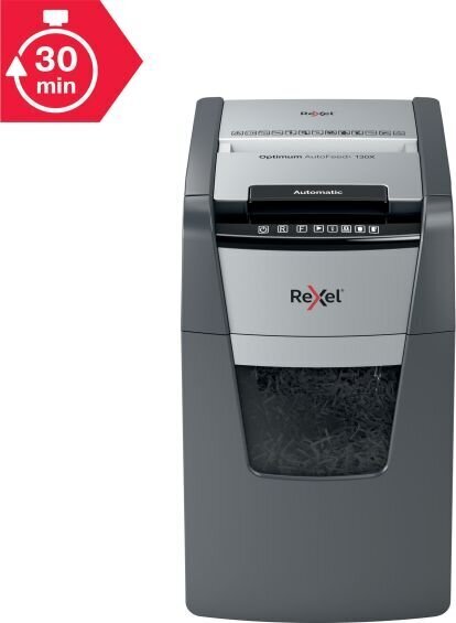 Rexel Optimum AutoFeed+ 130X kaina ir informacija | Popieriaus smulkintuvai | pigu.lt