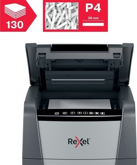 Rexel Optimum AutoFeed+ 130X цена и информация | Popieriaus smulkintuvai | pigu.lt