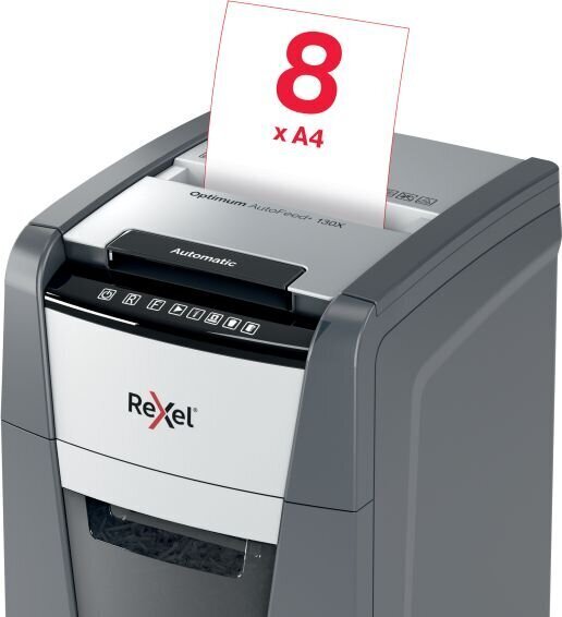 Rexel Optimum AutoFeed+ 130X kaina ir informacija | Popieriaus smulkintuvai | pigu.lt