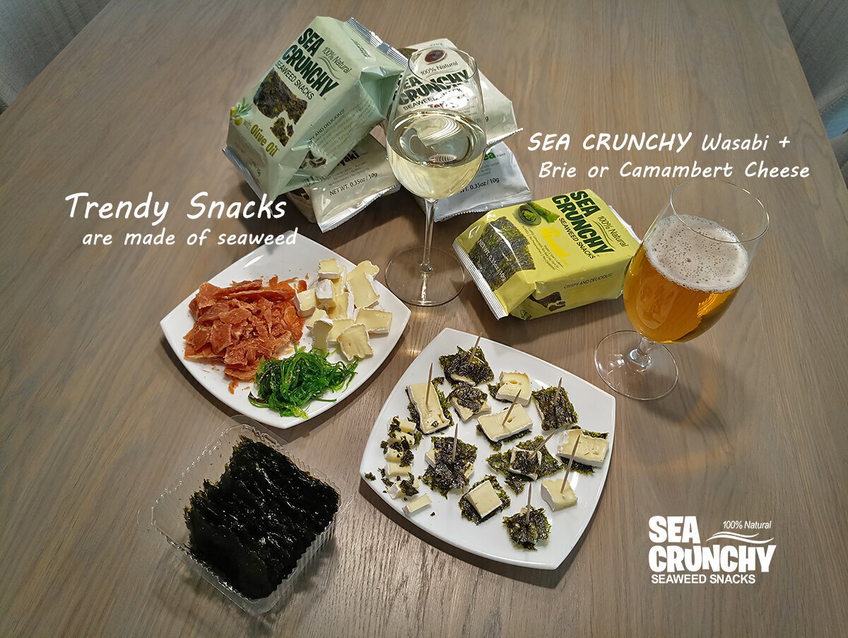 Jūros dumblių užkandžiai su žaliąja arbata Sea Crunchy, 12 vnt цена и информация | Užkandžiai, traškučiai | pigu.lt
