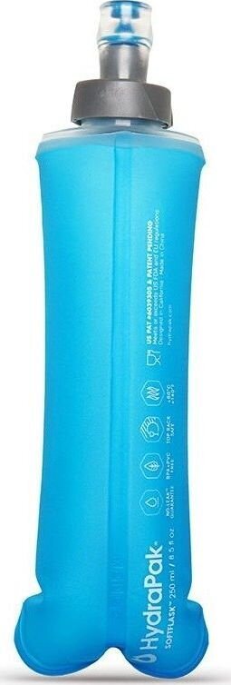 Sulankstoma gertuvė HydraPak SoftFlask, 250 ml, mėlyna kaina ir informacija | Gertuvės | pigu.lt