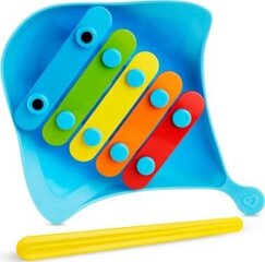 Музыкальная игрушка в ванную Ксилофон Dingray Munchkin, синяя цена и информация | Игрушки для малышей | pigu.lt