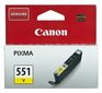 CANON CLI-551 Y Tinte yellow 7ml kaina ir informacija | Kasetės rašaliniams spausdintuvams | pigu.lt