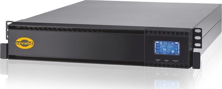 Orvaldi v3000 on-line 2u lcd | ups | 3000va/2400w, 6x 9ah native kaina ir informacija | Nepertraukiamo maitinimo šaltiniai (UPS) | pigu.lt