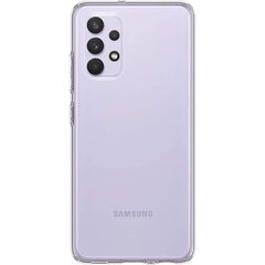 Telefono dėklas Liquid Cristal, skirtas Samsung Galaxy A32, skaidrus kaina ir informacija | Telefono dėklai | pigu.lt