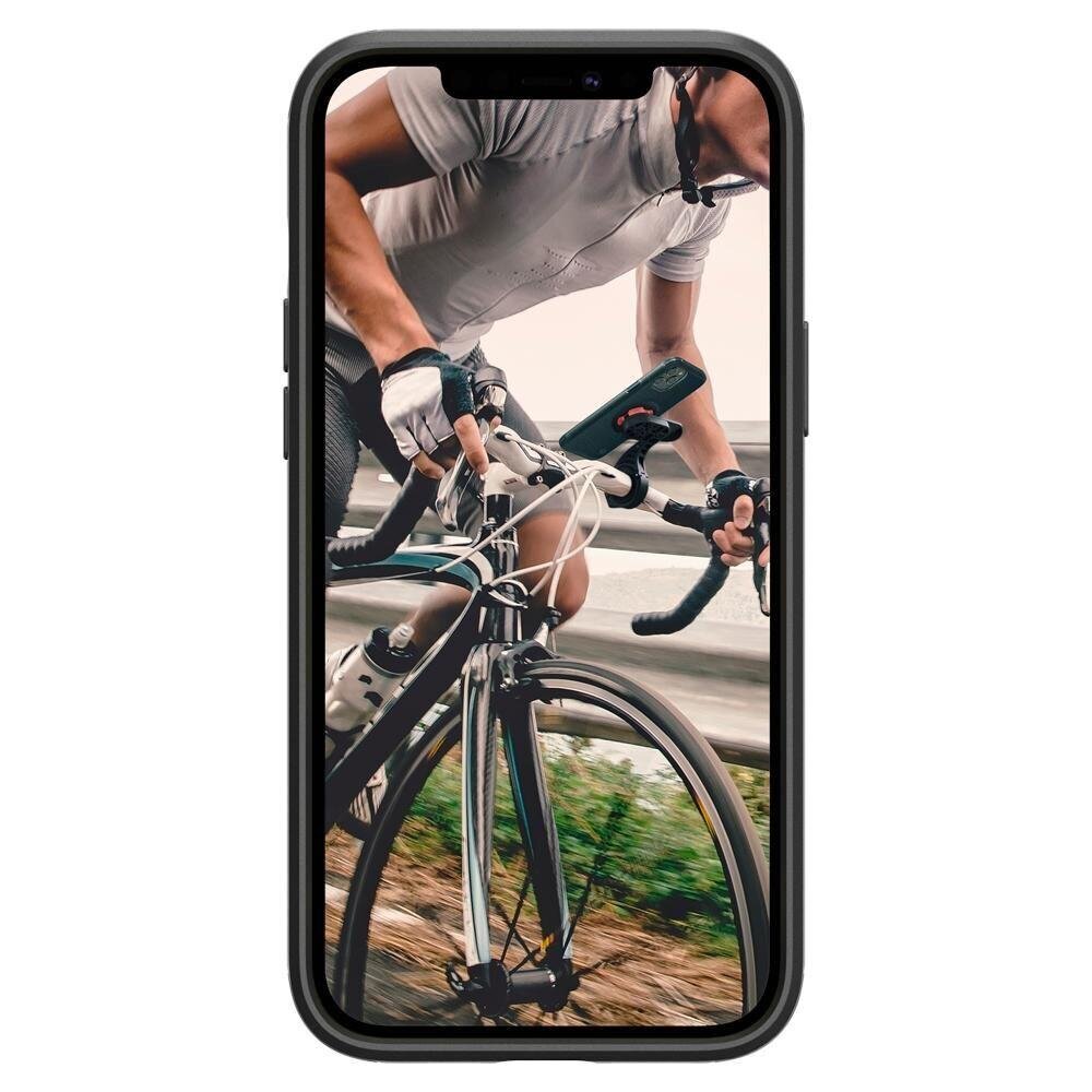 SPIGEN GEARLOCK Bike Mount Dėklas iPHONE 12 PRO MAX, juoda kaina ir informacija | Telefono dėklai | pigu.lt