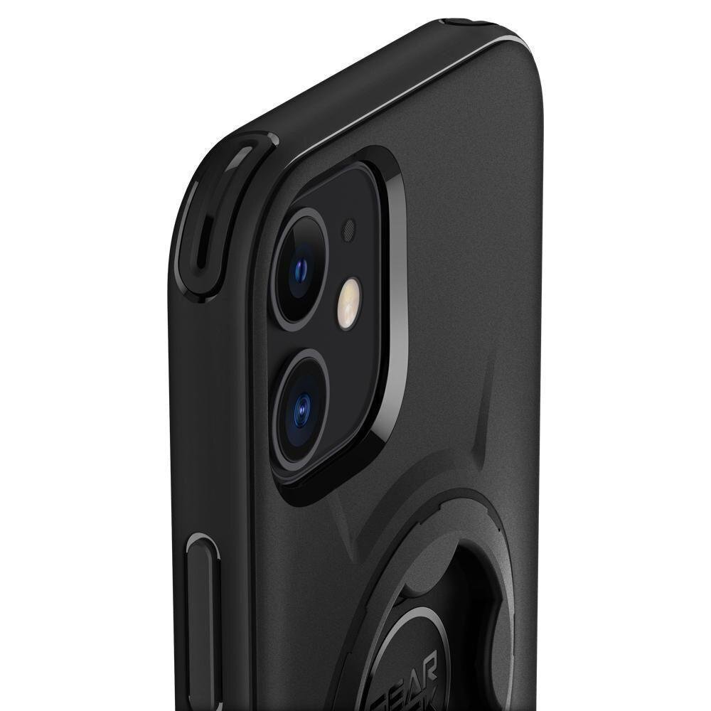 Dviračio laikiklio dėklas, skirtas Apple iPhone 12 Mini Spigen Gearlock - juodas kaina ir informacija | Telefono dėklai | pigu.lt