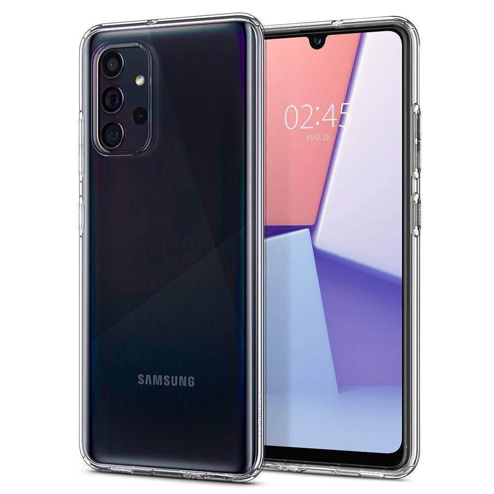 Telefono dėklas Liquid Cristal, skirtas Samsung Galaxy A72, skaidrus цена и информация | Telefono dėklai | pigu.lt