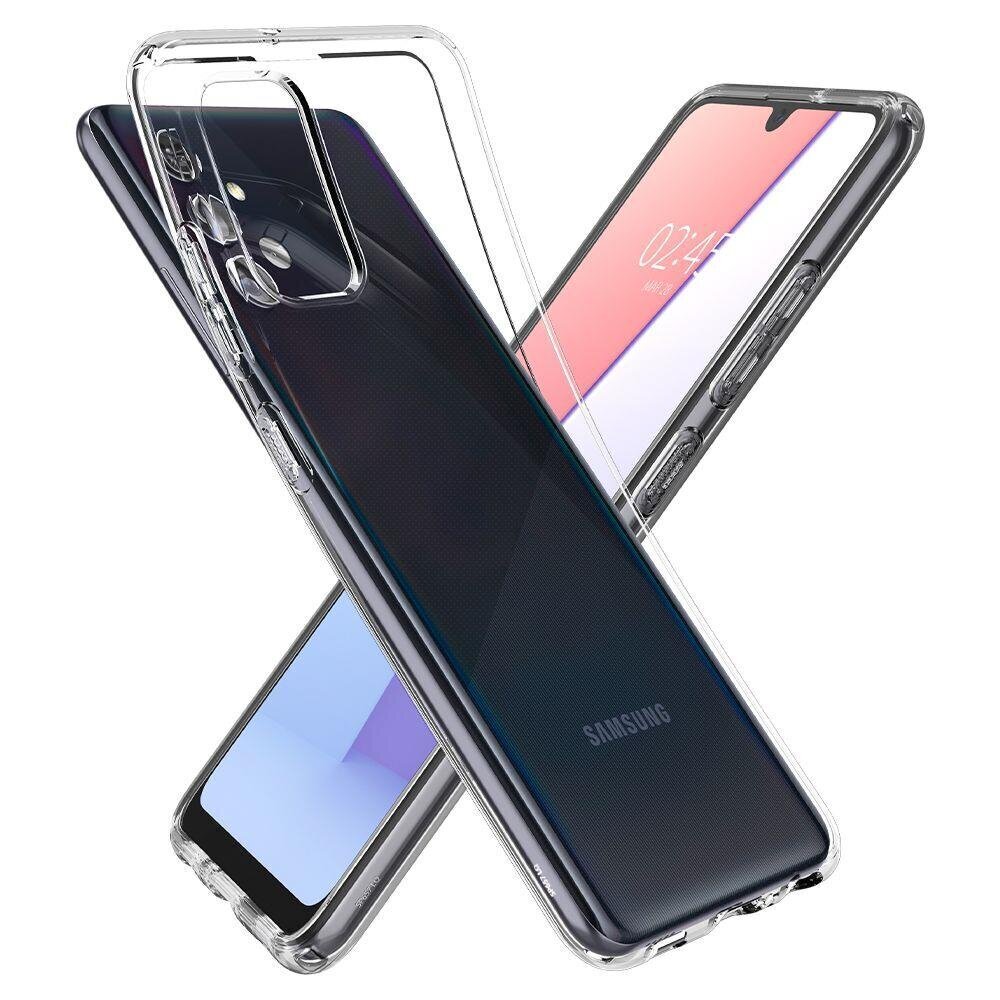 Telefono dėklas Liquid Cristal, skirtas Samsung Galaxy A72, skaidrus цена и информация | Telefono dėklai | pigu.lt