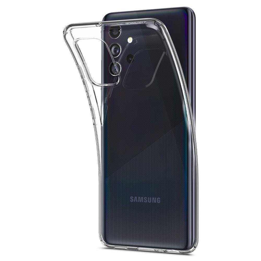 Telefono dėklas Liquid Cristal, skirtas Samsung Galaxy A72, skaidrus цена и информация | Telefono dėklai | pigu.lt