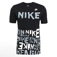 Marškinėliai vyrams Nike Allover Hbr Print, juodi kaina ir informacija | Sportinė apranga vyrams | pigu.lt