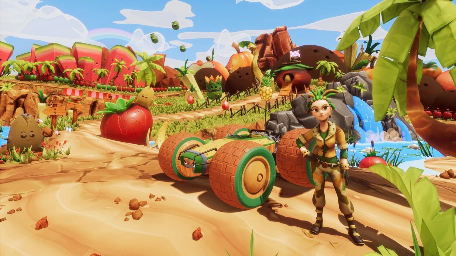 Компьютерная игра SWITCH All-Star Fruit Racing - Digital Download цена |  pigu.lt