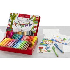 Flomasterių rinkinys FaberCastell Greeting Card Set Connector, 60 spalvų kaina ir informacija | Piešimo, tapybos, lipdymo reikmenys | pigu.lt