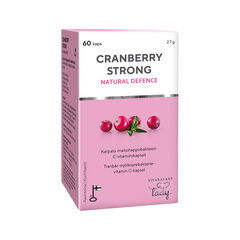 Maisto papildas Cranberry Strong, 60 kapsulių цена и информация | Витамины, пищевые добавки, препараты для хорошего самочувствия | pigu.lt