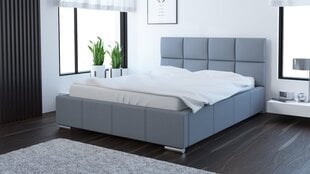 Кровать Margo 140х200 см, светло-серая цена и информация | Кровати | pigu.lt