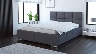 Кровать Margo 160x200 см, серая цена и информация | Кровати | pigu.lt