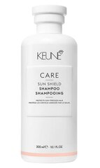 Drėkinamasis plaukų šampūnas po saulės Keune Care Sun Shield Shampoo, 300 ml kaina ir informacija | Šampūnai | pigu.lt