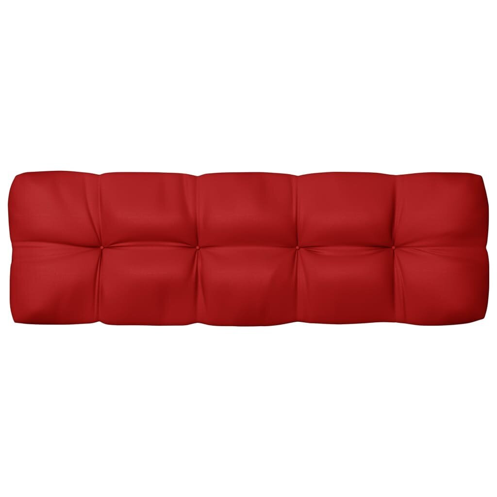 Pagalvė sodo sofai, 120x40x12cm, raudonos spalvos, audinys kaina ir informacija | Pagalvės, užvalkalai, apsaugos | pigu.lt