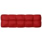 Pagalvė sodo sofai, 120x40x12cm, raudonos spalvos, audinys kaina ir informacija | Pagalvės, užvalkalai, apsaugos | pigu.lt