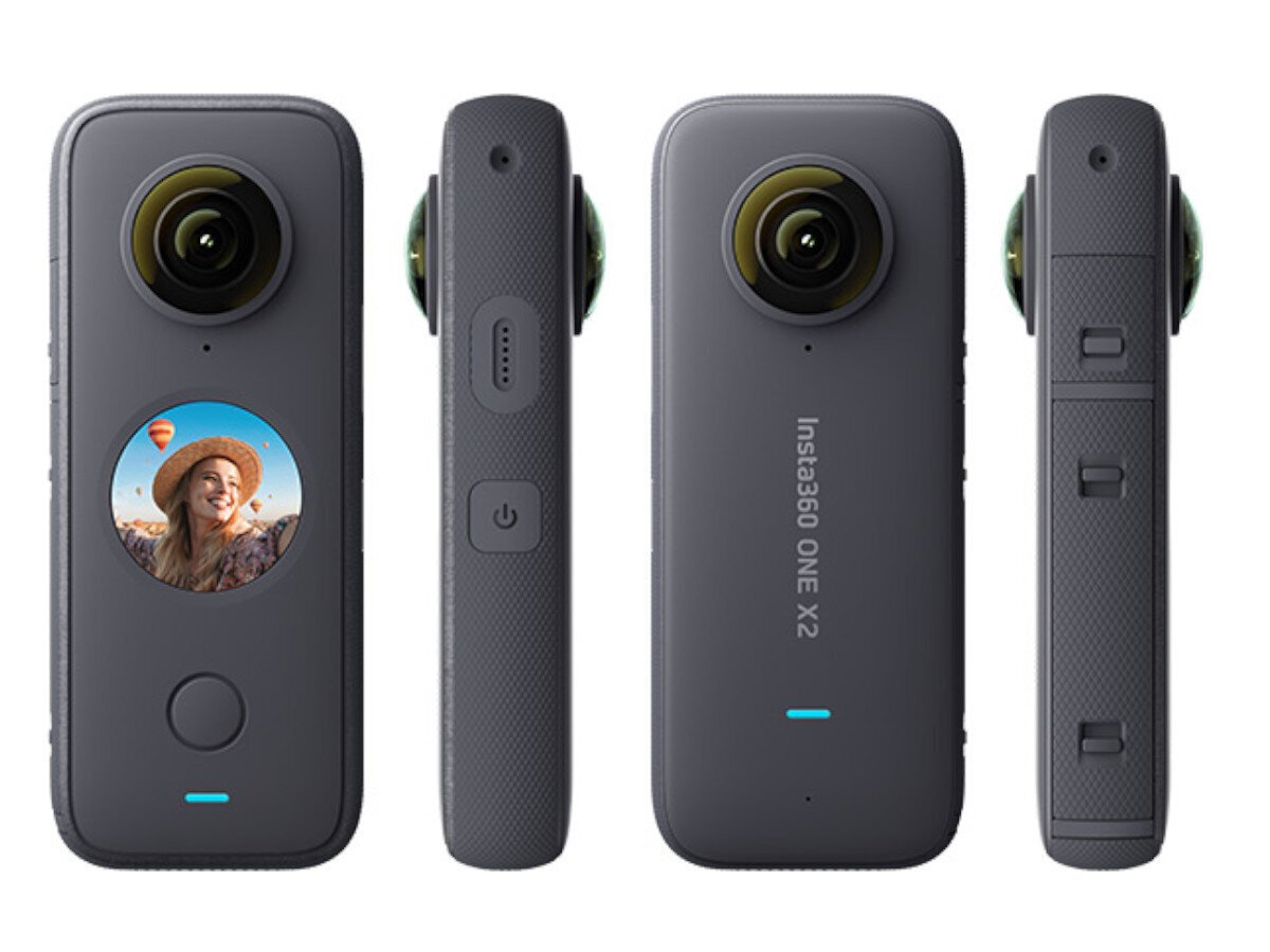 Insta360 One X2, juoda kaina ir informacija | Veiksmo ir laisvalaikio kameros | pigu.lt