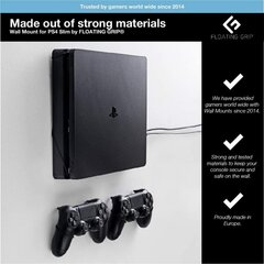 FLOATING GRIP® PlayStation 4 Slim wall mount цена и информация | Аксессуары для компьютерных игр | pigu.lt