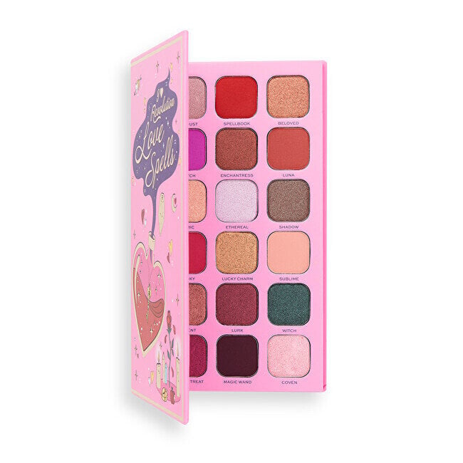 Akių šešėlių paletė I Revolution Love Spells Eyeshadow Palette, 18g kaina ir informacija | Akių šešėliai, pieštukai, blakstienų tušai, serumai | pigu.lt