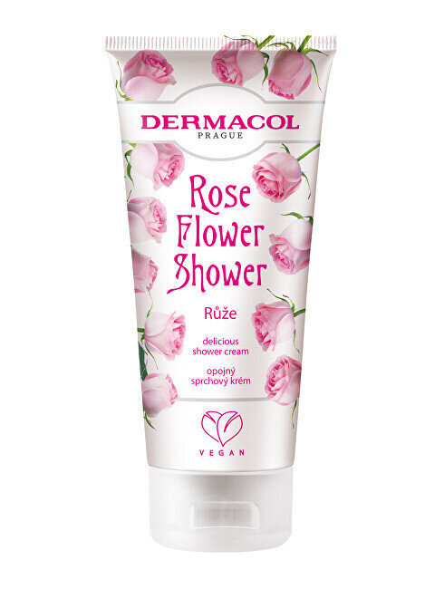 Dušo kremas Rose Flower Shower, 200 ml kaina ir informacija | Dušo želė, aliejai | pigu.lt