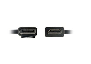 Hallo Кабель DisplayPort на HDMI v1.2 1.8м цена и информация | Кабели и провода | pigu.lt