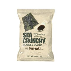 Чипсы морские водоросли со вкусом Терияки, Sea Crunchy, 12 шт. цена и информация | Закуски, чипсы | pigu.lt