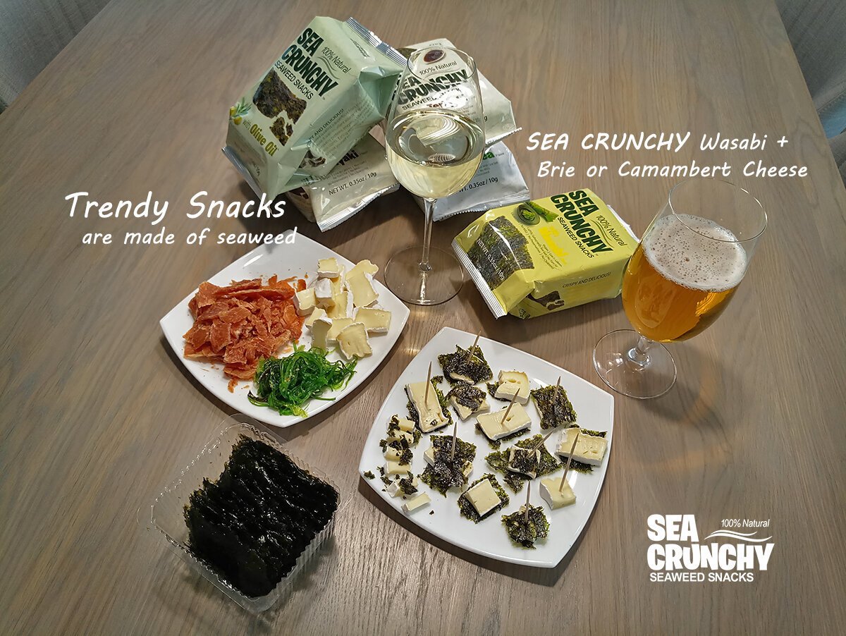 Jūros dumblių užkandžiai su Teriyaki, Sea Crunchy, 120 g kaina ir informacija | Užkandžiai, traškučiai | pigu.lt