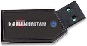 Устройство считывания карт памяти Manhattan 24-в-1 SD/MicroSD/MMC USB 2.0. цена и информация | Адаптеры, USB-разветвители | pigu.lt