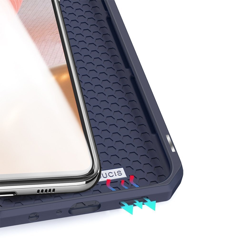 Telefono dėklas Dux Ducis Skin X, skirtas Samsung Galaxy A72, mėlyna kaina ir informacija | Telefono dėklai | pigu.lt